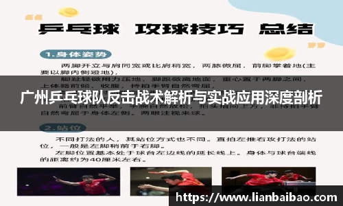 广州乒乓球队反击战术解析与实战应用深度剖析
